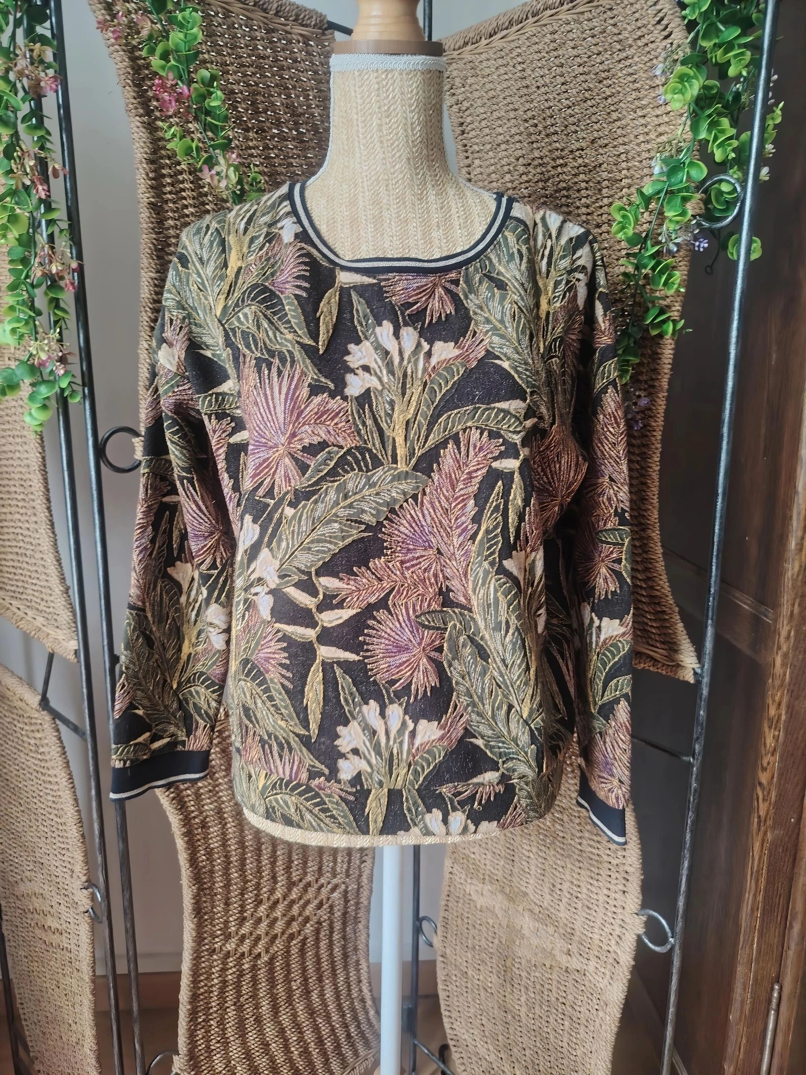 Pull brodé femme 36 Promod 